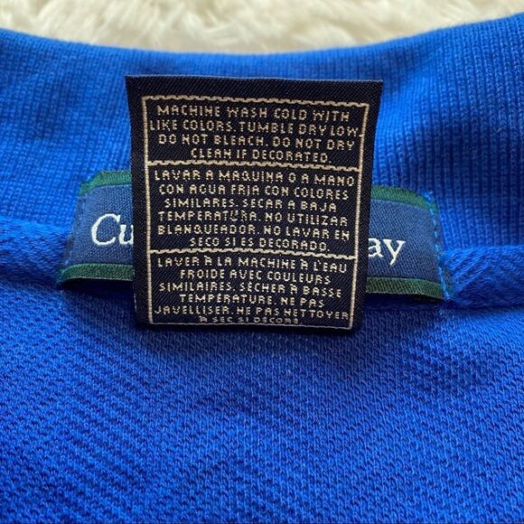 Cumberland Bay Blue Polo Shirt Size Medium - Picture 8 of 8